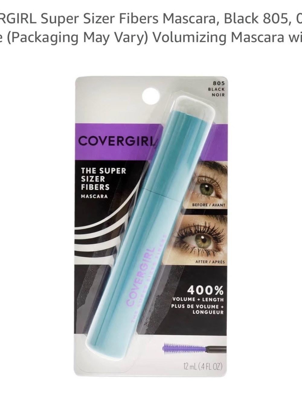 COVERGIRL The Super Sizer Fibers Mascara